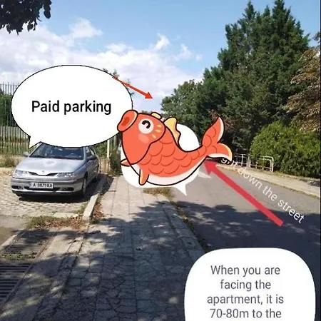 сладкият кът на радост Apartman Burgasz